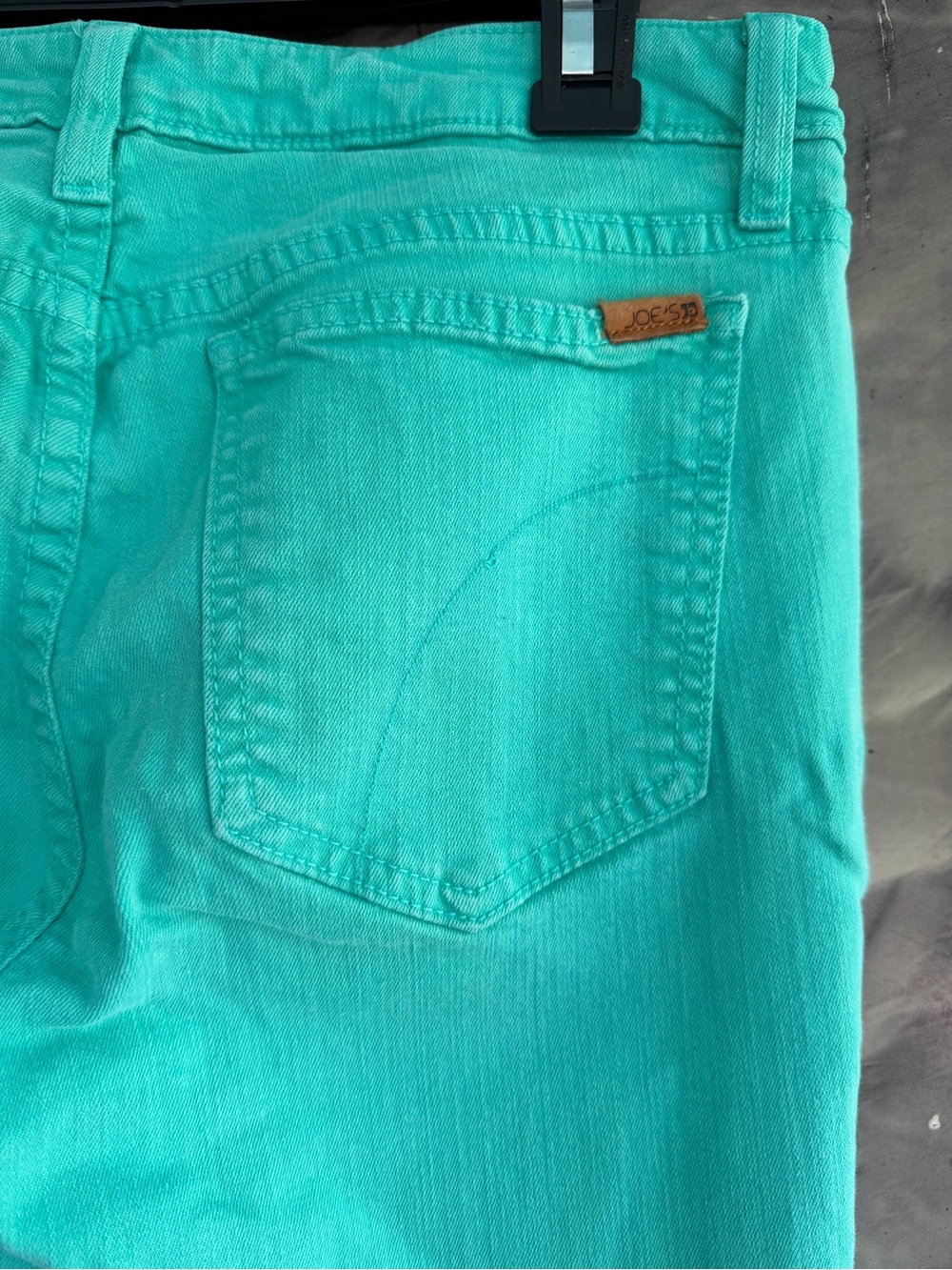Joe’s Women's Slim Fit Teal Colored Jeans sz 30 - Picture 3 of 5